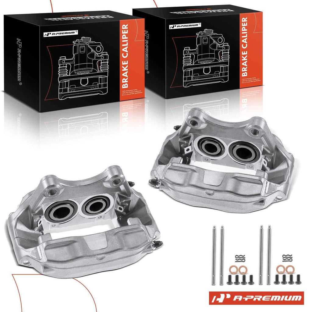 Pair Front Brake Calipers for Nissan 350Z (2003–2009) Infiniti G35 (2004)