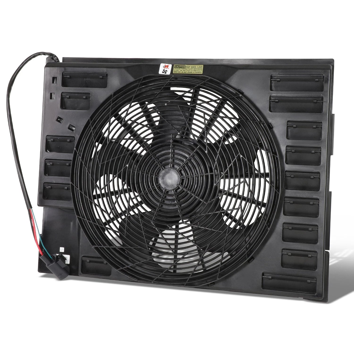 AC Condenser Cooling Fan for BMW 745i 745Li 760i E65 E66 (2002–2006)