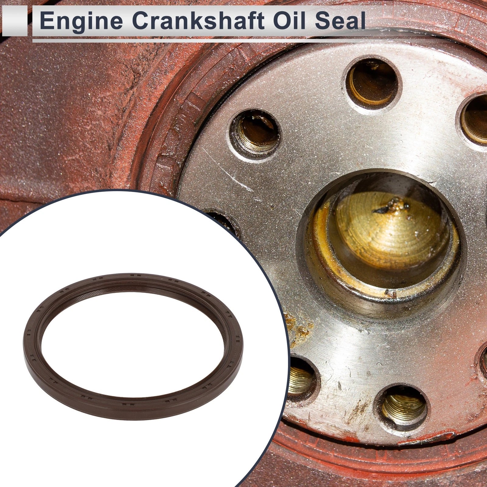 1Pc Rear Crankshaft Oil Seal for Mitsubishi L200 (2006–2016) No.MN128731