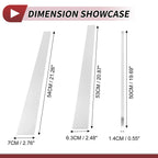 6 Pcs Door Pillar Window Trim for Lexus LX (1998–2007) Chrome