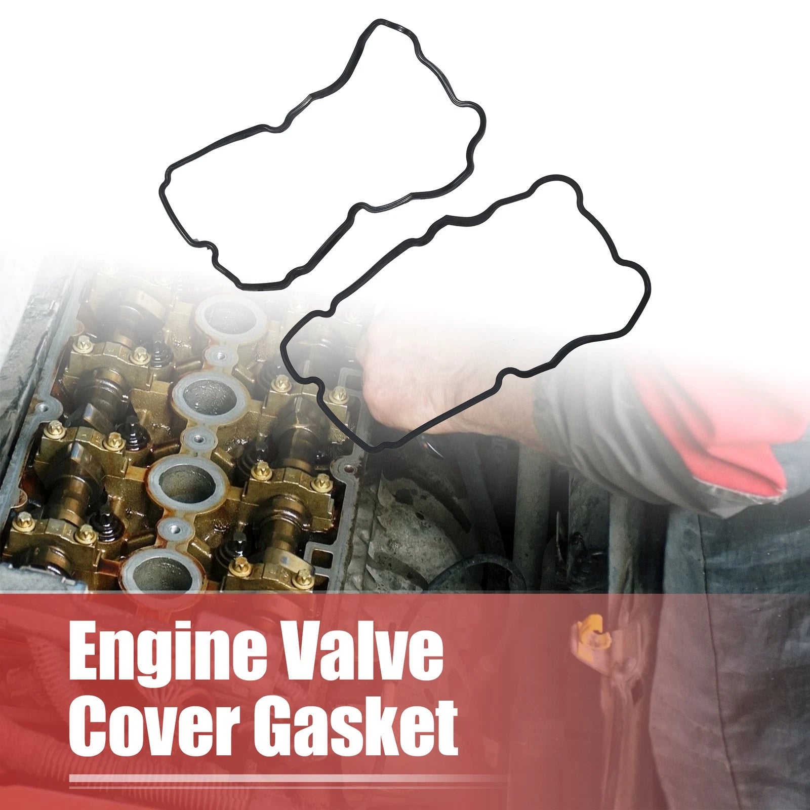 2X Engine Valve Cover Gasket 13270AA190 for Subaru STI 2.5L (2004–2021)