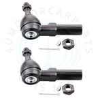 2X Front Inner Tie Rod Ends for Honda Accord (1998–2002)