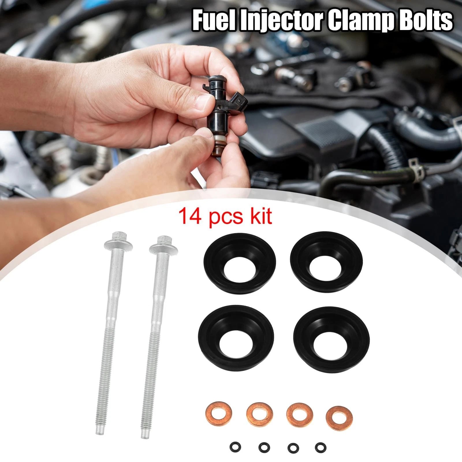 Injector Seal Clamp Bolts Kit 1372386 for Ford Transit MK7 (2006–2011)