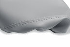 Leather Console Lid Pull Over Cover for Cadillac Escalade (2002–2006) Light Gray