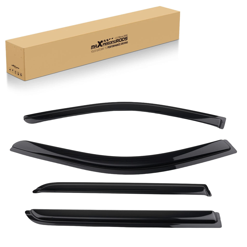 Set of 4 Rain Deflector Visors for Dodge Durango (2011–2024) Acrylic