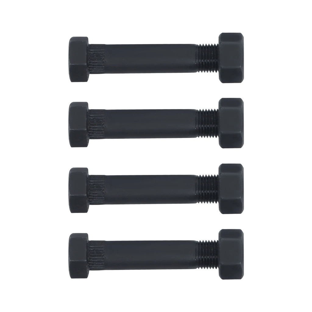 2 Packs Trailer Shackle Kit for Tandem Axle Trailers (Double Eye Spring)