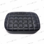 Rear Pillion Passenger Pad Seat 6 Suction Cup for Harley Dyna Sportster (2004–2023)