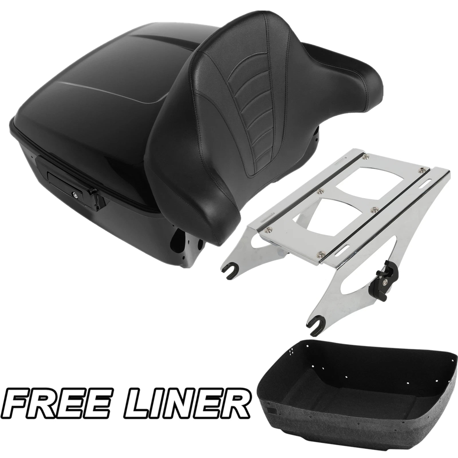 Trunk Pad Mount Rack for Harley Touring Electra Street Glide (2014–Up)