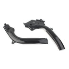 Black Plastic Frame Guards for KTM SX SXF EXC 125 250 350 450 (2016-2018)