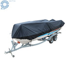 Waterproof Heavy Duty Boat Cover for V-Hull Tri-Hull Runabout (US)