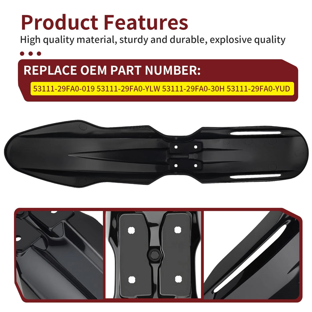 Front Fender for Suzuki DRZ 400SM (2005–2008) 53111-29FA0-YLW