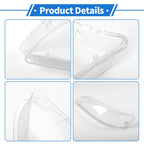 1 Pcs Headlight Lens Cover for Honda Accord (1998–2002) PC Clear