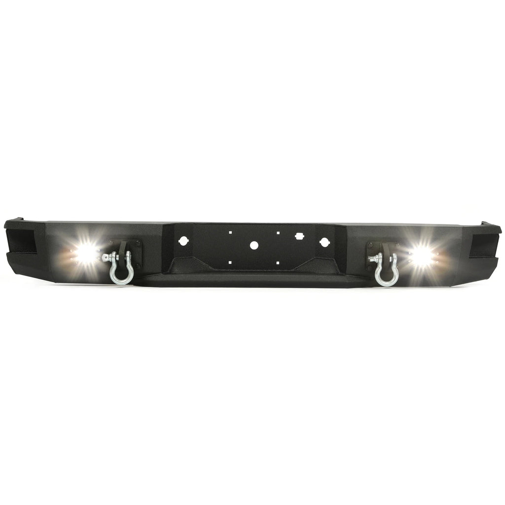 Complete Rear Steel Bumper for Ford F150 (2009–2014) Textured Finish