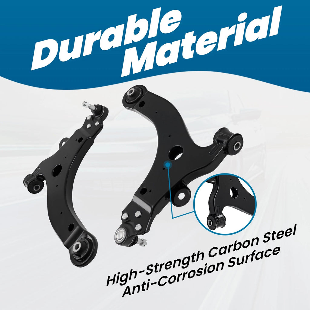 Front Lower Control Arms w/Ball Joints for Chevy Impala Buick Lacrosse (2000–2013)