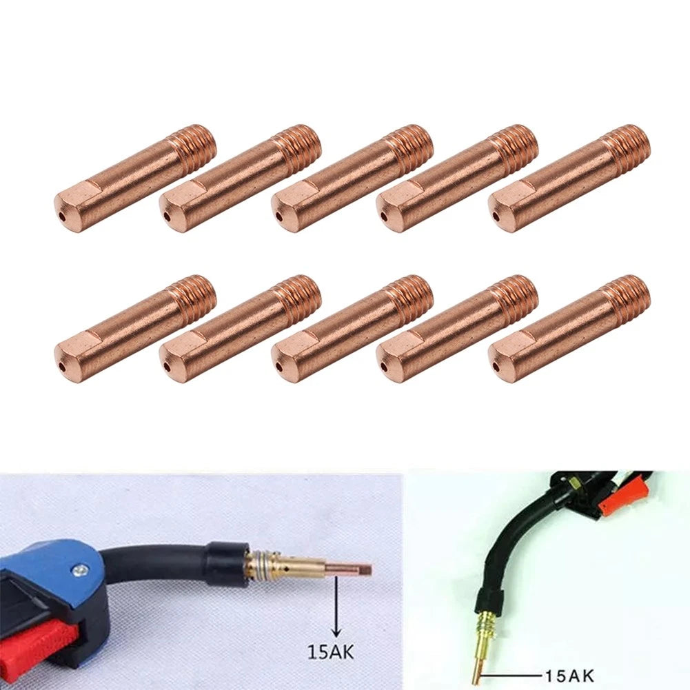 Contact Tips M6 Gas Nozzle Shroud for MB 15AK MIG/MAG Welding (0.6-1.2mm)