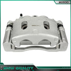 Front Rotors & Ceramic Pads + Left Brake Caliper for Chevrolet Silverado 1500 (2005–2008)