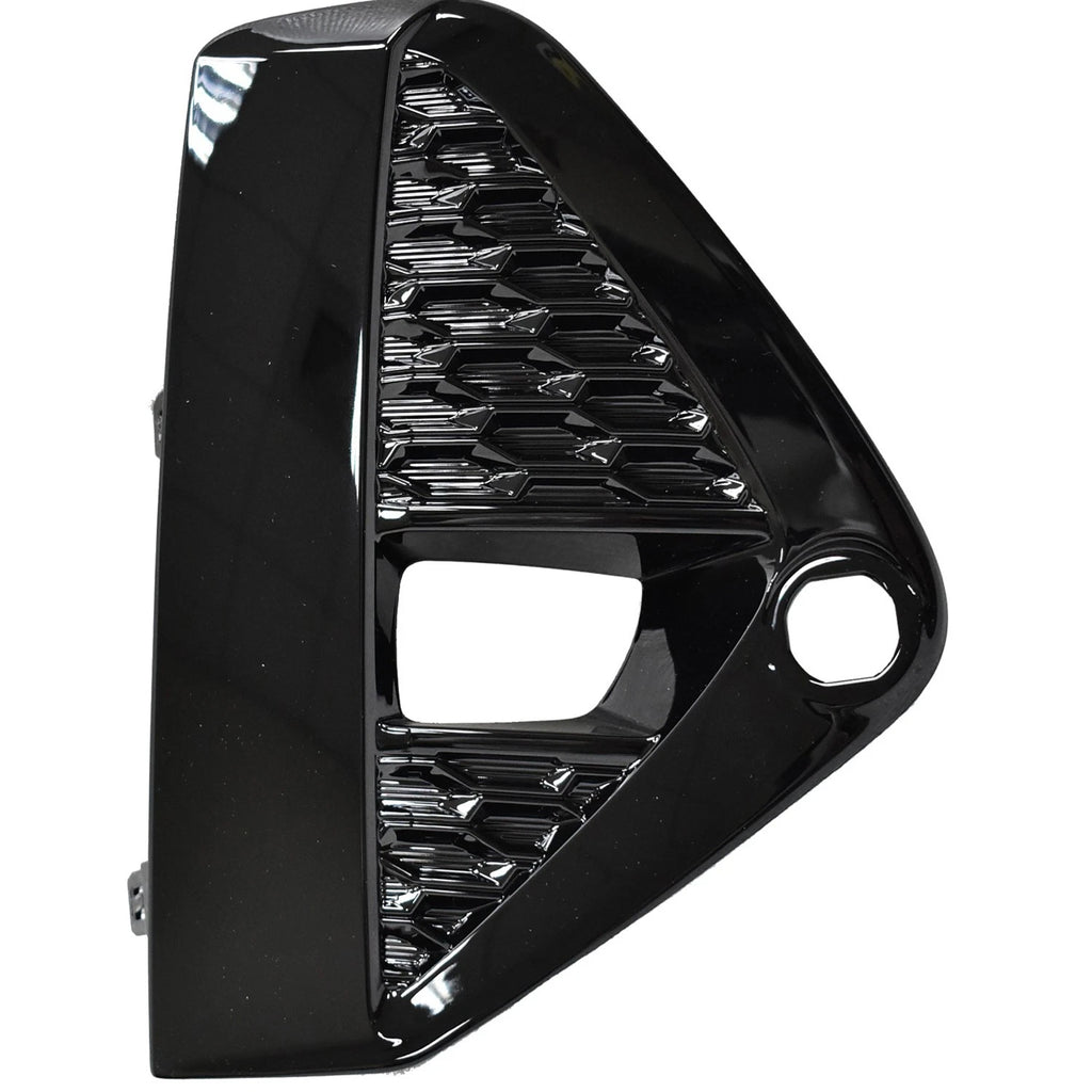 Fog Light Bezel Front Passenger Side Replacement Black for BMW X3 (2011–2017)