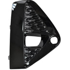 Fog Light Bezel Front Passenger Side Replacement Black for BMW X3 (2011–2017)