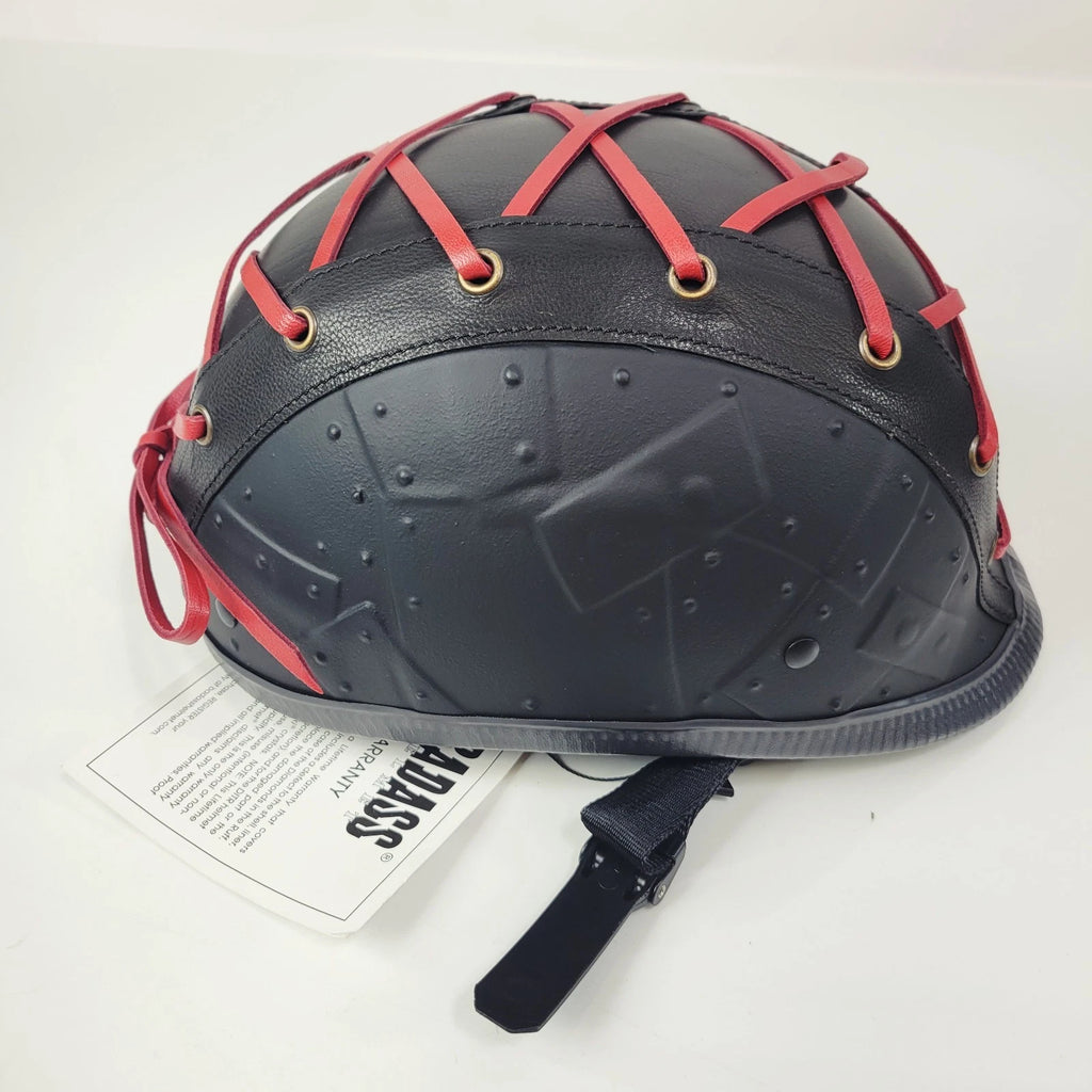 Half Helmet for Badass Corset Look (DOT Approved)