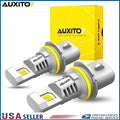 2X AUXITO 9007 HB5 LED Headlight Bulbs 30000LM for High Low Beam