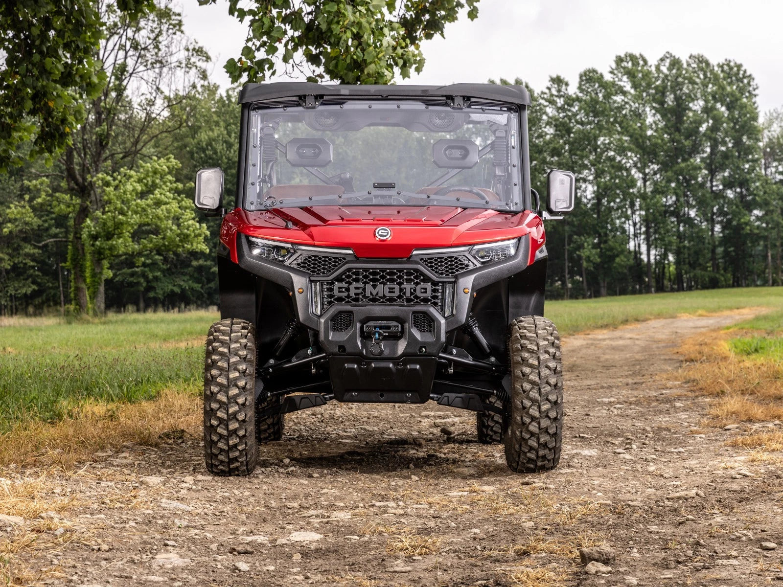 Scratch-Resistant Flip Windshield for CFMoto UForce U10 Pro (2025+)