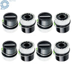 Set of 8 Front Lockout Auto Locking Hubs for Ford Super Duty 1999–2004