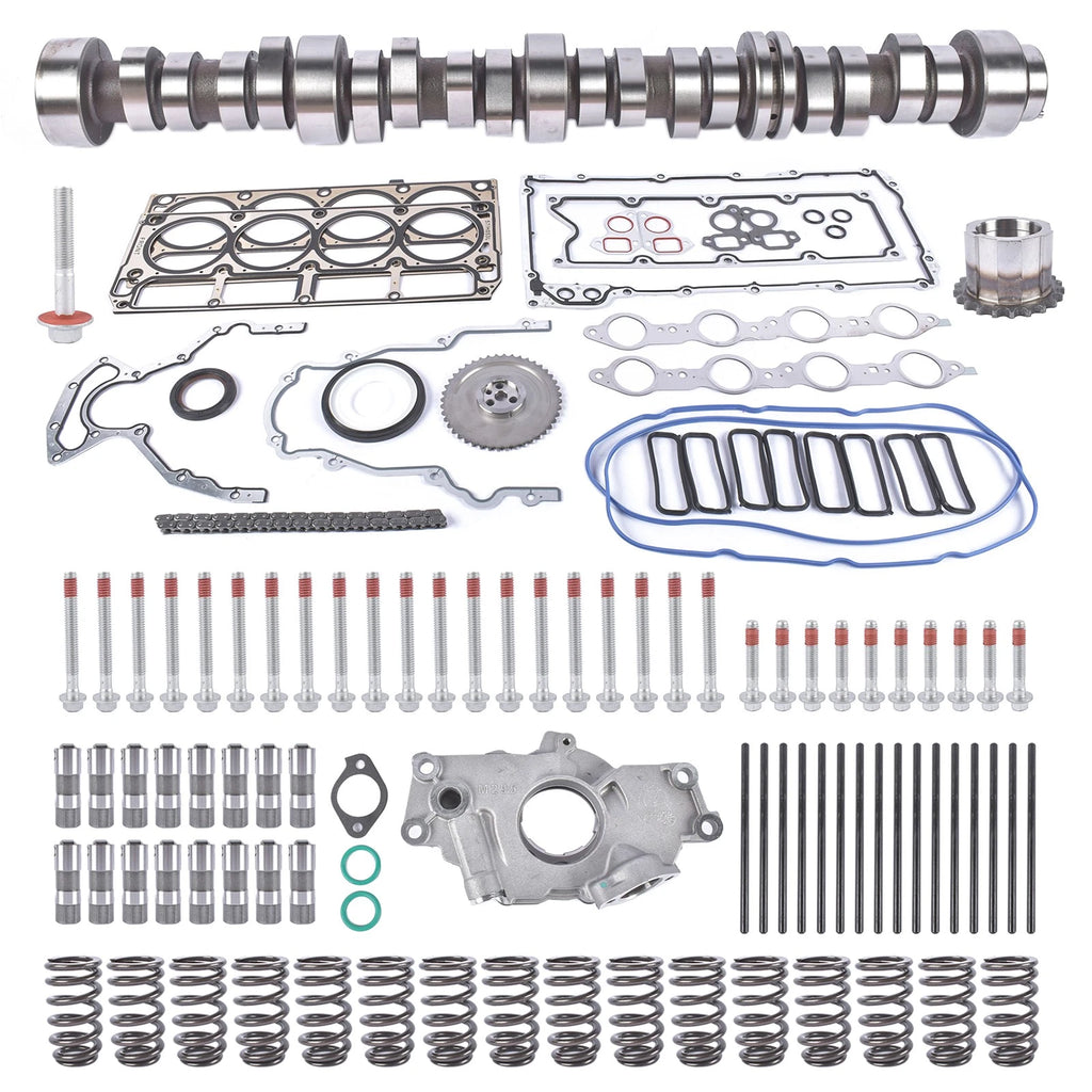 Camshaft Lifters Pushrods Kit for Chevrolet Avalanche Silverado 1500 (2001–2013)