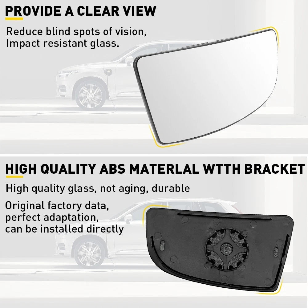 Lower Convex Mirror Glass for Ford Transit 150 250 350 (2015–2019)