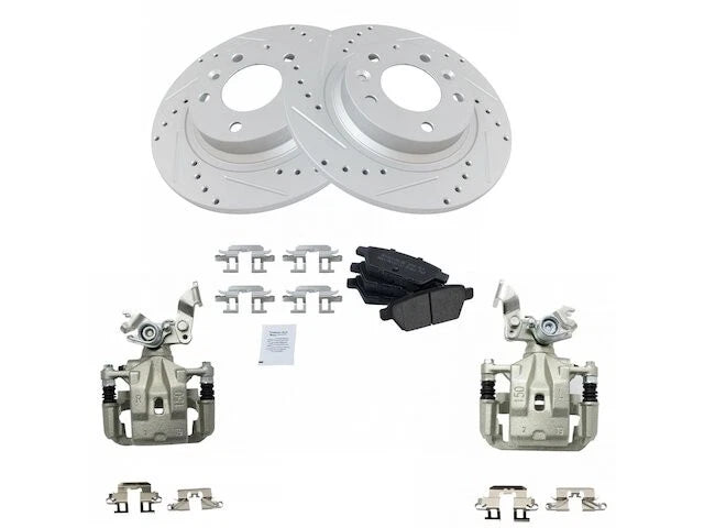 Rear Brake Pad Rotor Caliper Set for Mazda 6 (2006–2013) MP674SP
