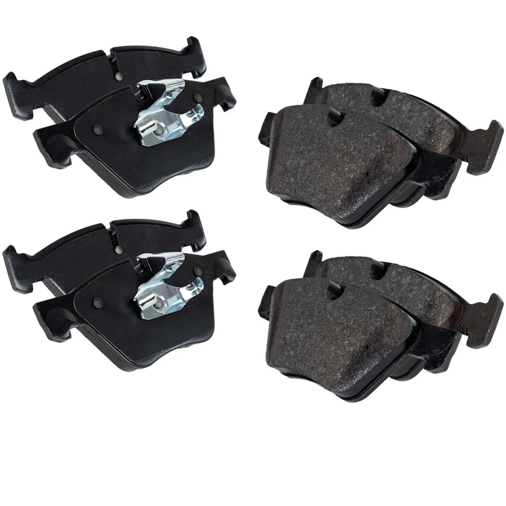 Set of 4 NAO Brake Pads for BMW 528i (2011–2016)