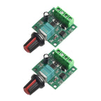 DC Motor Speed Regulator with Potentiometer for (1.8V–15V)