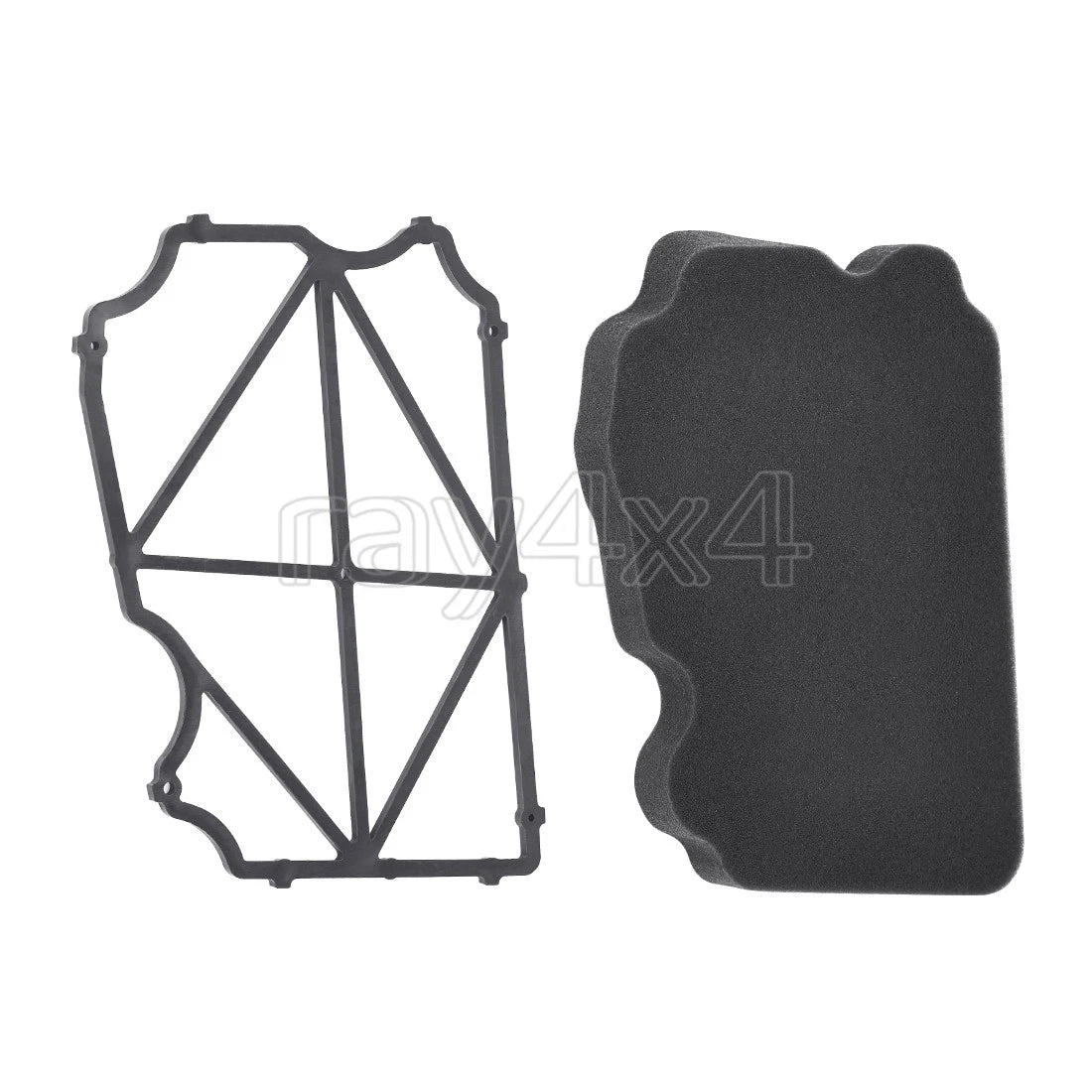 Air Cleaner Element 2JX-14451-00-00 for Yamaha TW200 (1987–2024) w/ Guide Holder