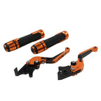 CNC Folding Extendable Brake Clutch Lever Grip for Honda VFR1200 (2010-2016)