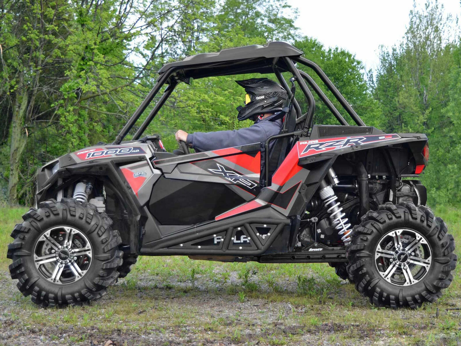 Rear Trailing Arms for Polaris RZR XP Turbo (2016–2023) - Black