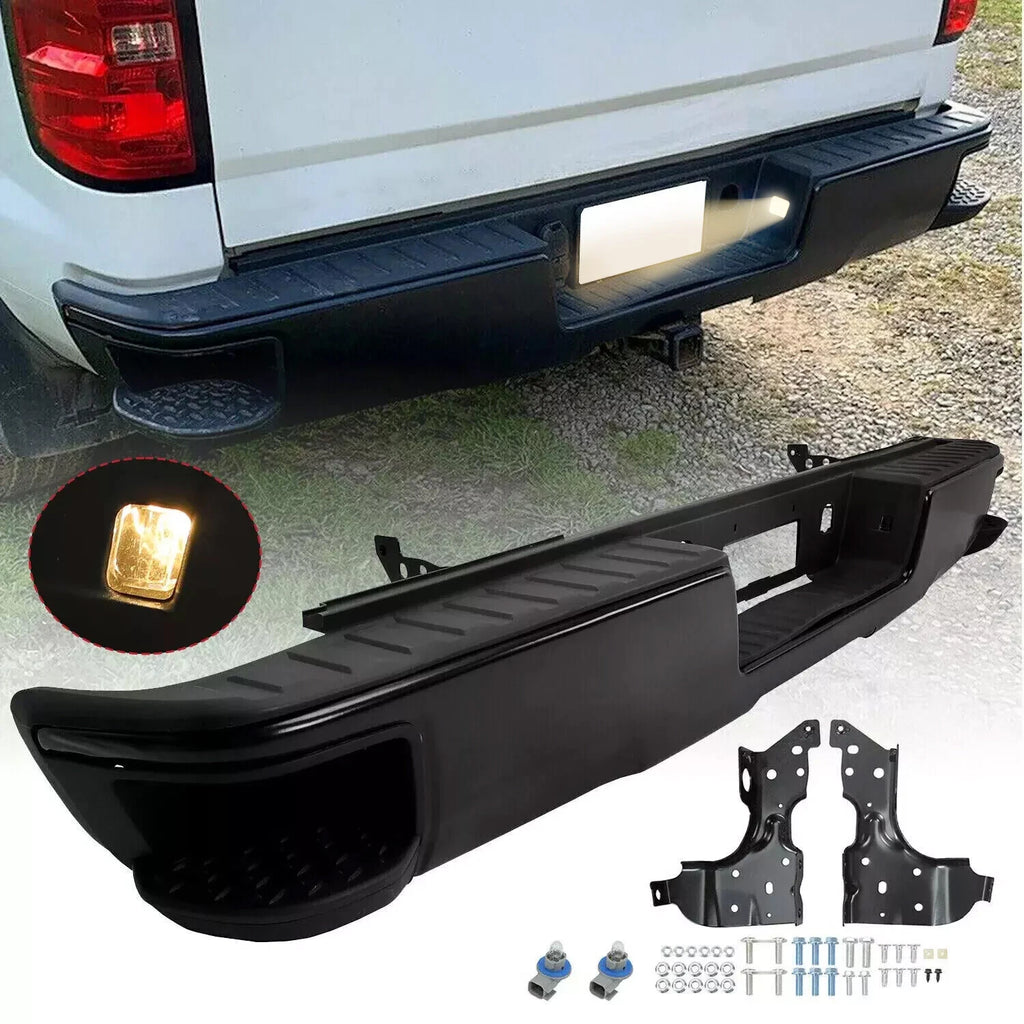 Rear Step Bumper for Chevy Silverado/Sierra 1500 (2014–2018)
