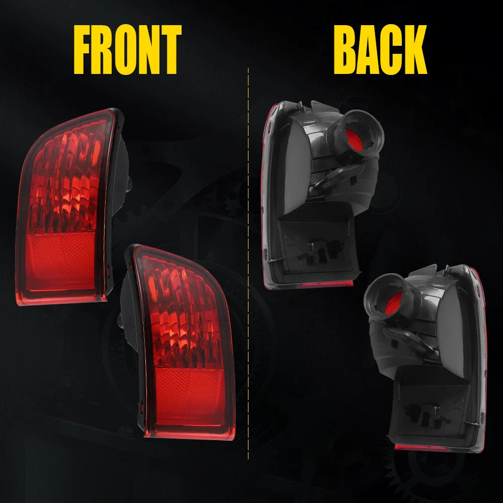 Set of 2 Bumper Reflectors for Toyota 4Runner (2003–2005)