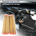 Engine Air Filter for Porsche 718 Boxster 4.0L (2021-2024) - 1 Pair