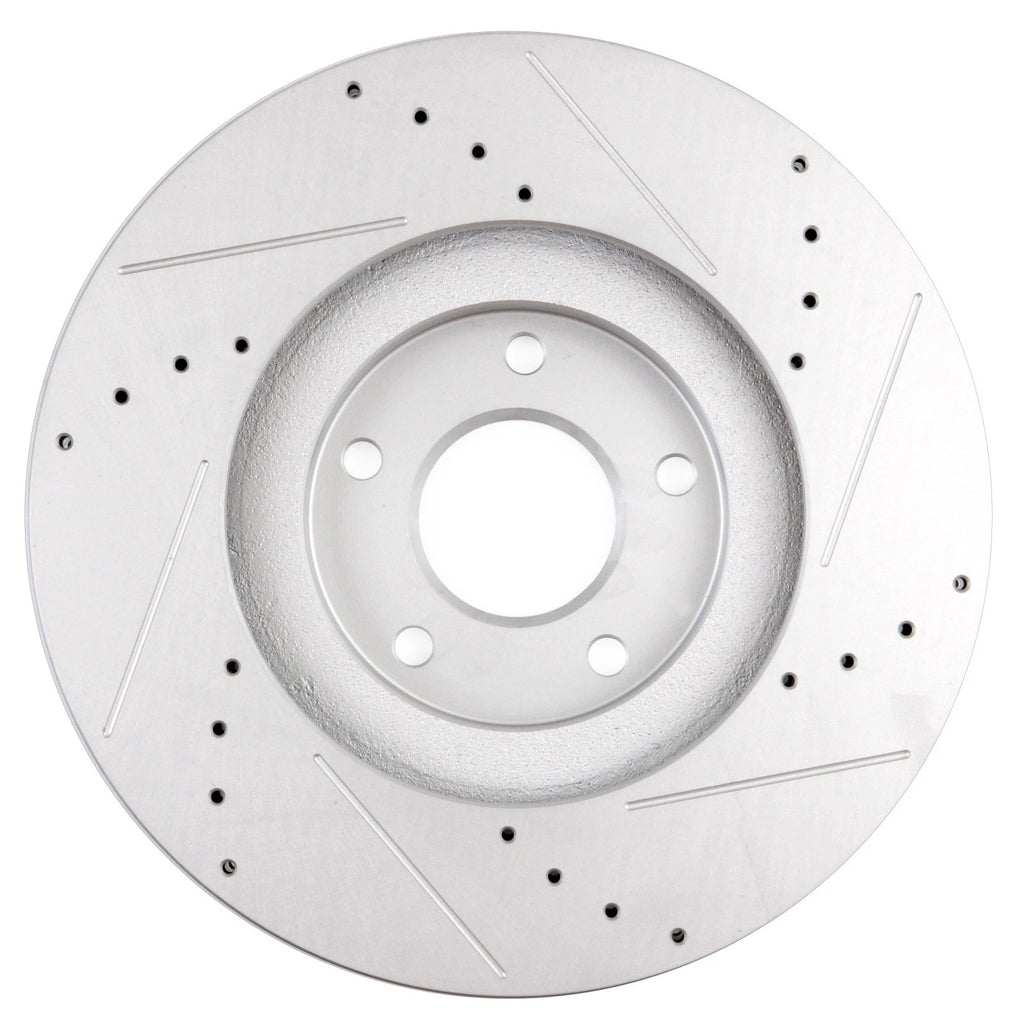 Drilled Slotted Brake Rotors for Infiniti EX35 G37X M35 Q40 350Z Maxima