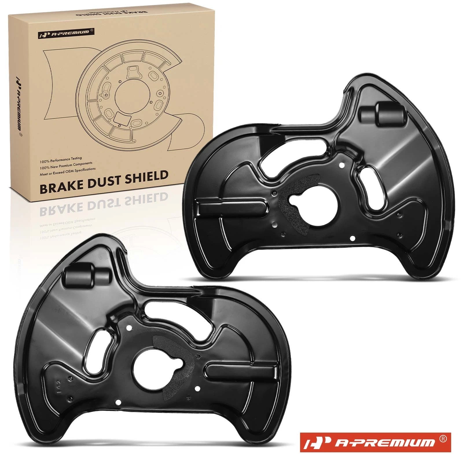 Brake Dust Shield for Mercedes-Benz E400 SLC300 SLK250 (2017–2020)