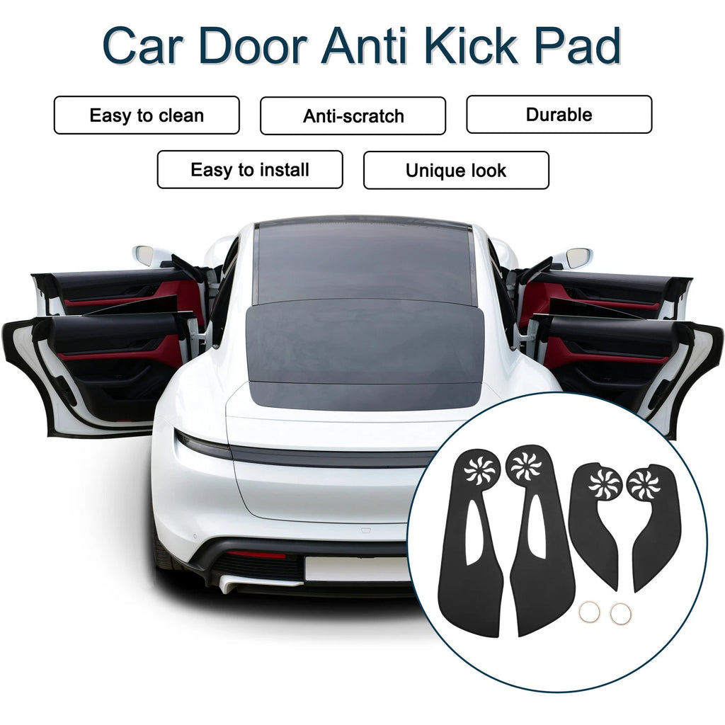 Set of 1 Car Door Anti Kick Pad Sticker Protector for Honda Fit (2008–2013)