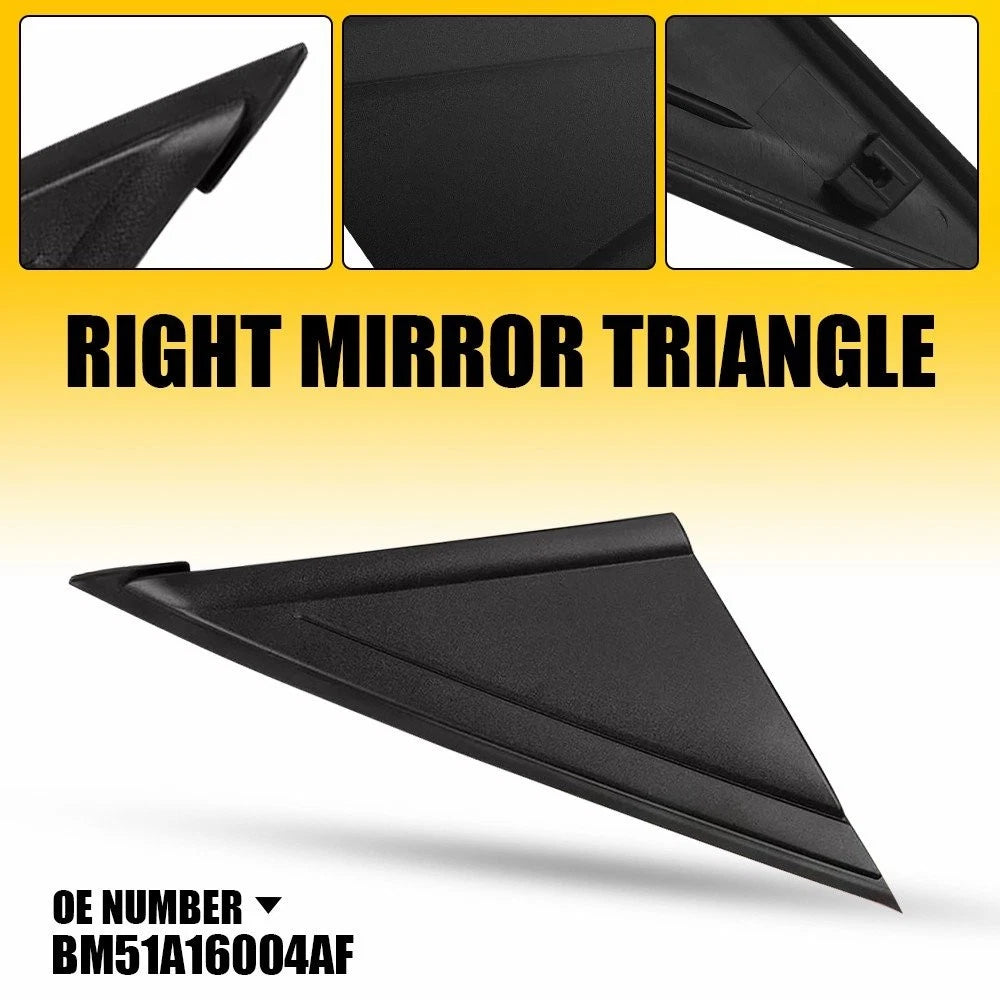 Right Side Mirror Corner Triangle Cover Trim for Ford Focus (2012–2018)