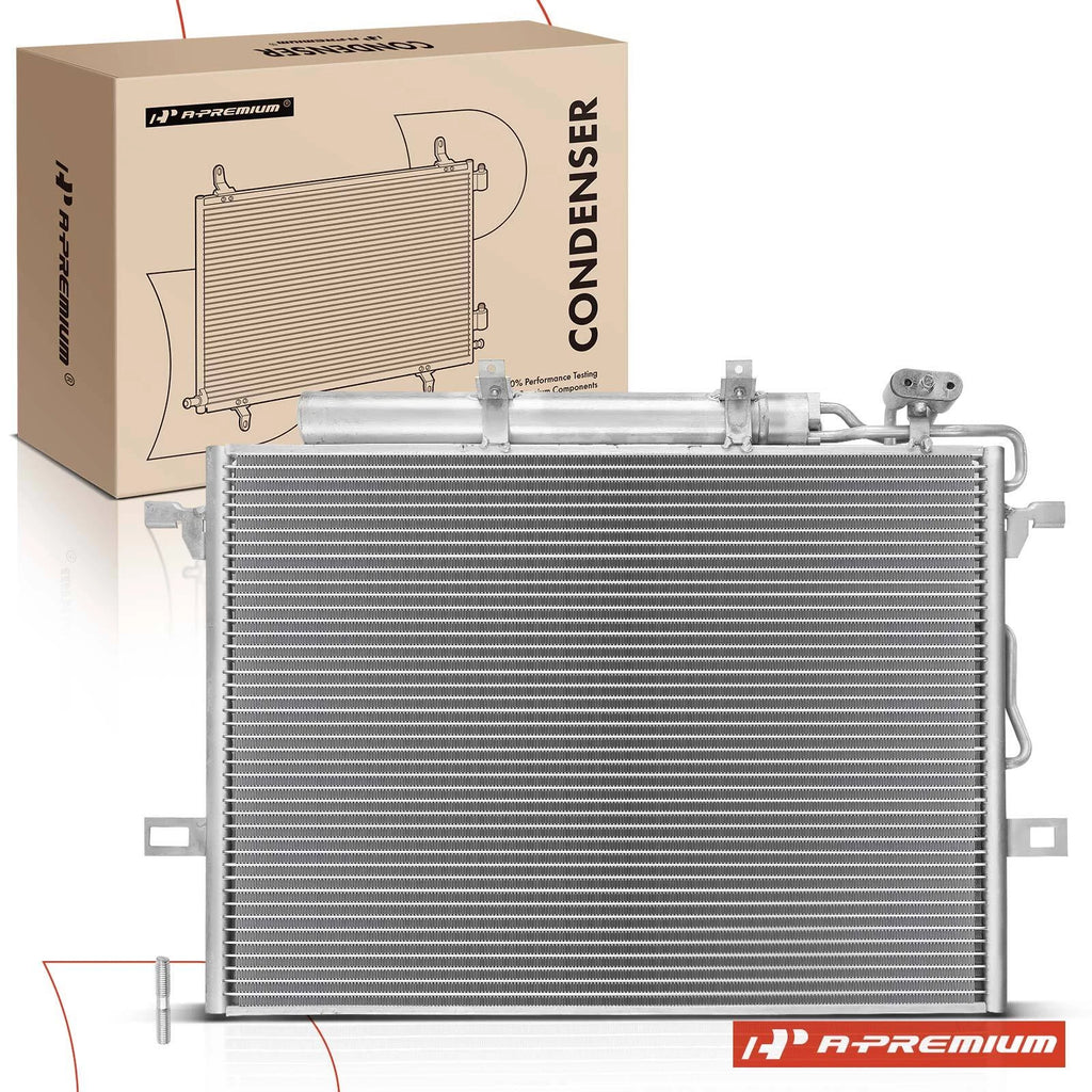 A/C Condenser with Receiver Drier & Bracket for Benz W211 W212 C216 R230