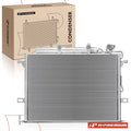 A/C Condenser with Receiver Drier & Bracket for Benz W211 W212 C216 R230