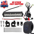 LED Headlight Light Bar Switch Kit for KLX110 CRF110 (Plug and Play)