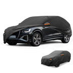 Car Cover Waterproof All Weather for Audi Q2 (2016–2023) 210D-PU Zippers