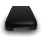 Leather Console Lid Armrest Cover for Infiniti QX60 (2014–2020) Beige Stitch