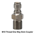 High Pressure Hose Connector 8MM Male Thread for SCBA Tanks