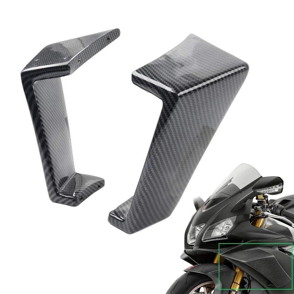 Carbon Fiber Winglet Air Deflectors for Aprilia RSV4 RF (2009–2021)