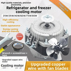 Refrigerator Ice Locker Condenser Fan Motor for