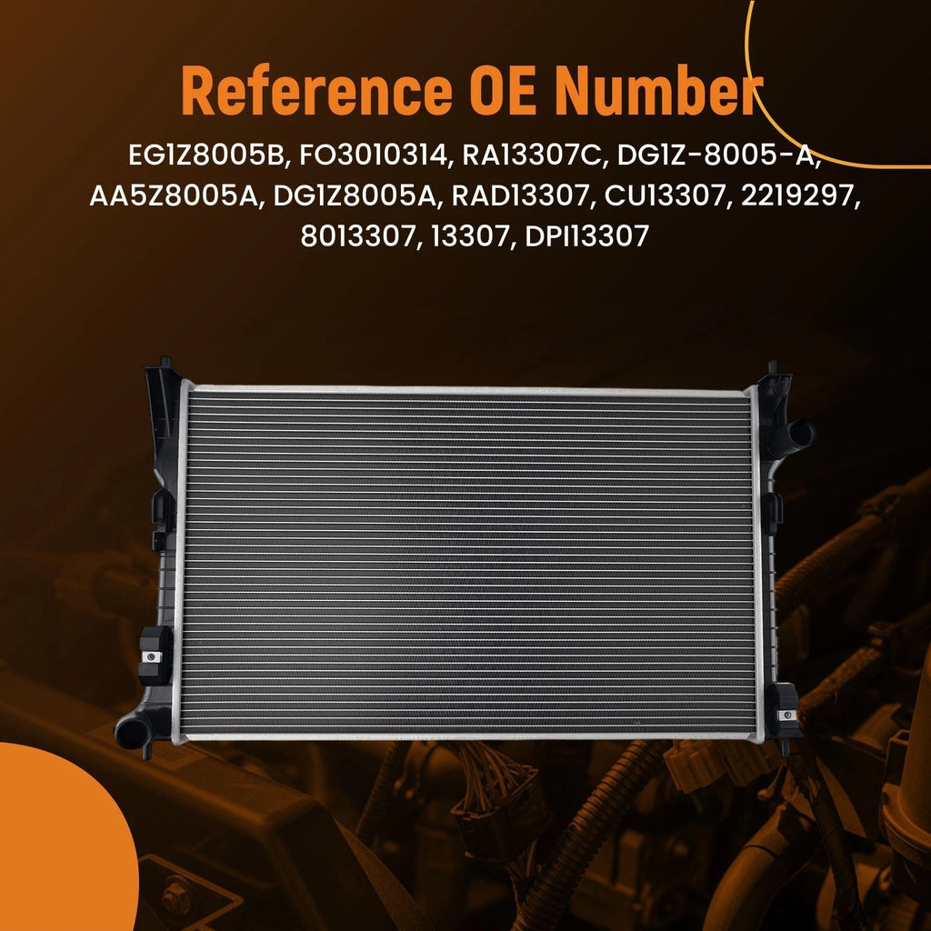 Coolant Radiator for Ford Taurus (2010–2019) 2.0L 3.5L Turbo AA5Z8005A